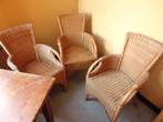 3 Rotan stoelen., Ophalen, Gebruikt, Riet of Rotan, Drie
