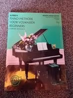 Piano Methode voor Volwassenen - Beginners, Muziek en Instrumenten, Overige genres, Overige soorten, Ophalen of Verzenden, Zo goed als nieuw