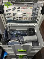 Festool etsc 125 met twee accu’s, Doe-het-zelf en Verbouw, Gereedschap | Schuurmachines, Ophalen of Verzenden, Zo goed als nieuw