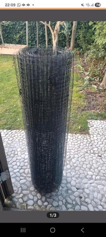 Garmix Volieregaas 19x19mm 1,45mm 100cm x 10m Zwart beschikbaar voor biedingen