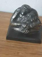 Wnf verzilverd beeldje nr 3 orang oetan met jong, Ophalen