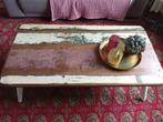 Salontafel hout  0.70 x 1.30, Huis en Inrichting, Ophalen, 100 tot 150 cm, 50 tot 100 cm, Zo goed als nieuw