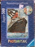 Ravensburger Photomozaic puzzel 500 XL st compleet Titanic, Hobby en Vrije tijd, Denksport en Puzzels, Ophalen of Verzenden, 500 t/m 1500 stukjes