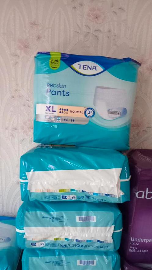 Continentie broekjes voor M/V en matras onderleggers v, Diversen, Verpleegmiddelen, Nieuw, Ophalen