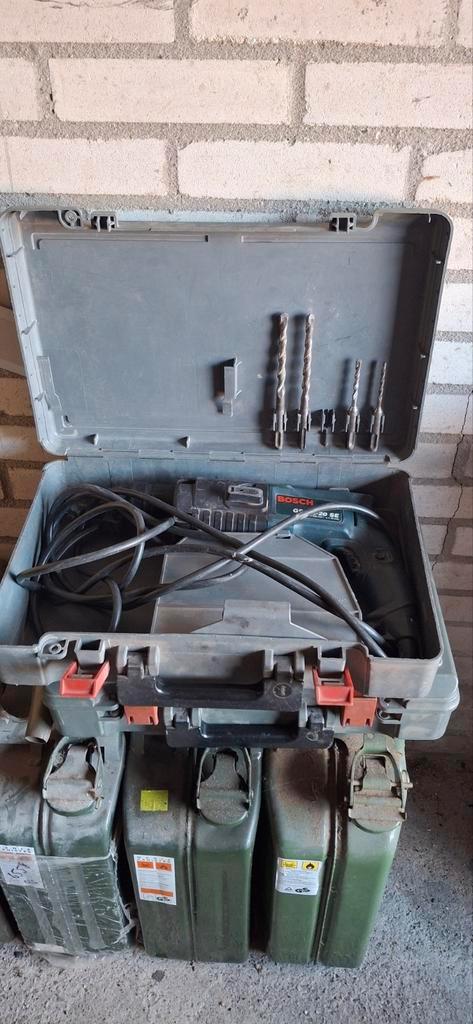 Bosch Klopboormachine SDS-plus in Koffer, Doe-het-zelf en Verbouw, Gereedschap | Boormachines, Gebruikt, Boor- en/of Breekhamer