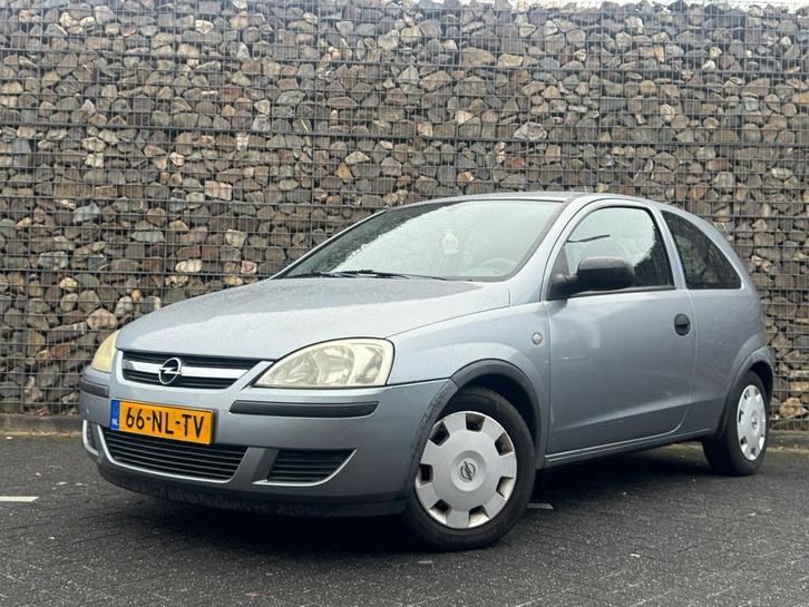 Opel Corsa 1.0 3D 2003 Grijs lage kilometerstand NAP, Auto's, Opel, Particulier, Corsa, Benzine, A, Hatchback, Handgeschakeld