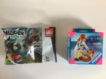Playmobil wandelwagen 4668 Lego Hidden/Side nr:30464 Nieuw beschikbaar voor biedingen