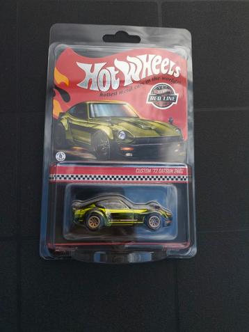 Hot Wheels RLC Datsun 240Z Olive | Red Line Club | 1:64 beschikbaar voor biedingen