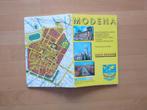 Modena Pianta Topografica Turistica, Gelezen, Landkaart, 1800 tot 2000, Italië