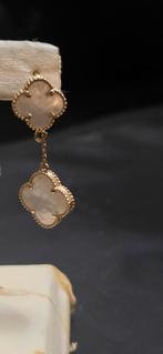 Gouden oorbellen 14k model van cleef, Sieraden, Tassen en Uiterlijk, Oorbellen, Ophalen of Verzenden, Zo goed als nieuw, Goud