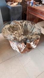 Teak wortel salon tafel, Ophalen, Teakhout, Nieuw, Indonesisch