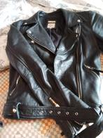 Leren jack Zara maat xs 36 of meisje, Ophalen of Verzenden, Zo goed als nieuw, Maat 34 (XS) of kleiner, Zwart