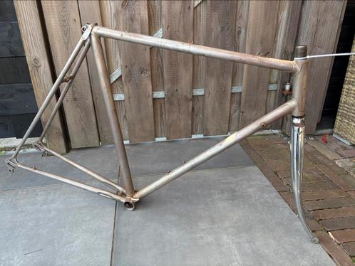 Gios Torino Super Record frameset, size 58, Fietsen en Brommers, Fietsen | Racefietsen, Gebruikt, Overige merken, Staal, 57 tot 61 cm