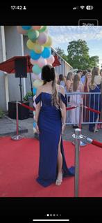 Gala/feest jurk, Blauw, Nieuw, Ophalen of Verzenden, Maat 36 (S)