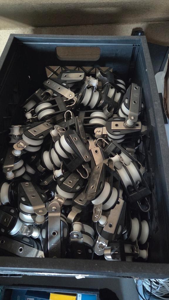 Partij Boot Onderdelen - HYE, Bartron, Sprenger - 600+ Stuks, Watersport en Boten, Bootonderdelen, Nieuw, Dekbeslag, Zeilboot of Motorboot