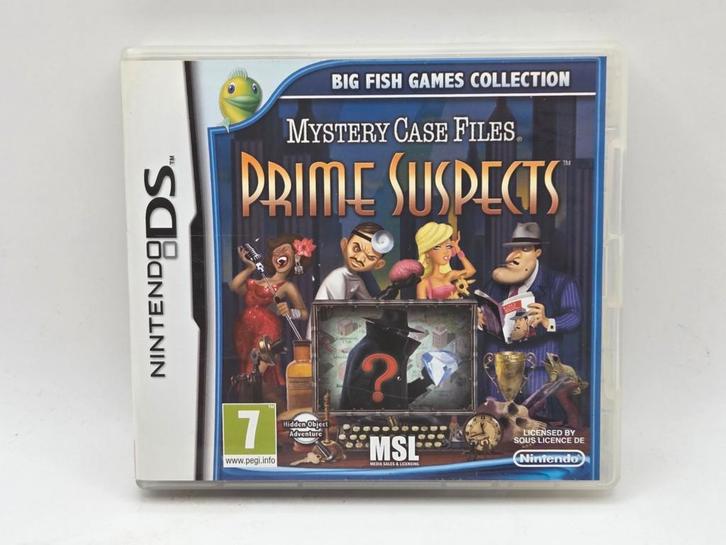Mystery case files prime suspects DS, Spelcomputers en Games, Games | Nintendo 2DS en 3DS, Zo goed als nieuw, 1 speler, Vanaf 3 jaar
