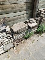 Gratis tuintegels, Tuin en Terras, Tegels en Klinkers, Ophalen, Gebruikt, 10 m² of meer, Beton