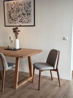 Westwing gestoffeerde stoelen Julie (4 stuks, ZGAN), Ophalen, Overige kleuren, Japandi, Scandinavisch, Zo goed als nieuw