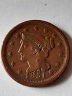 One cent 1851 usa kk f.21.2, Postzegels en Munten, Munten | Amerika, Ophalen of Verzenden, Noord-Amerika