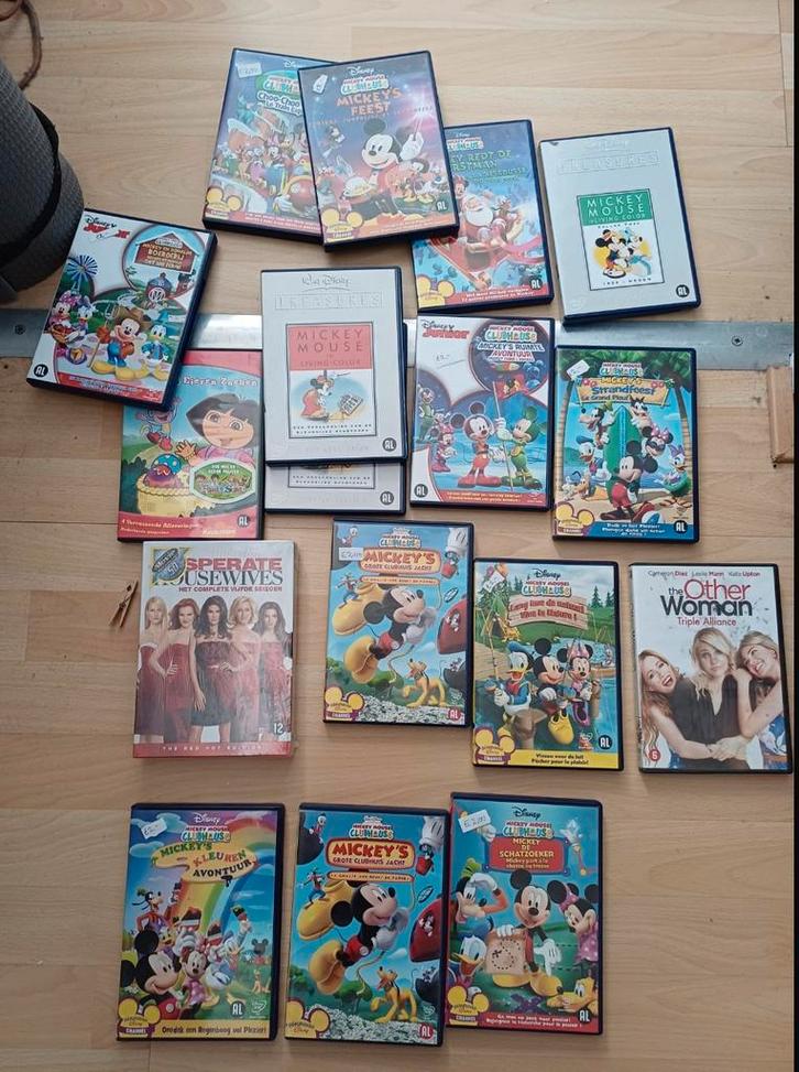 Collectie van diverse dvd’s, Cd's en Dvd's, Dvd's | Tekenfilms en Animatie, Zo goed als nieuw, Overige soorten, Overige typen