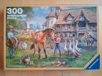 Ravensburger puzzel Martine / Tiny: rijles (300 stukjes), Ophalen of Verzenden, Minder dan 500 stukjes, Gebruikt, Legpuzzel