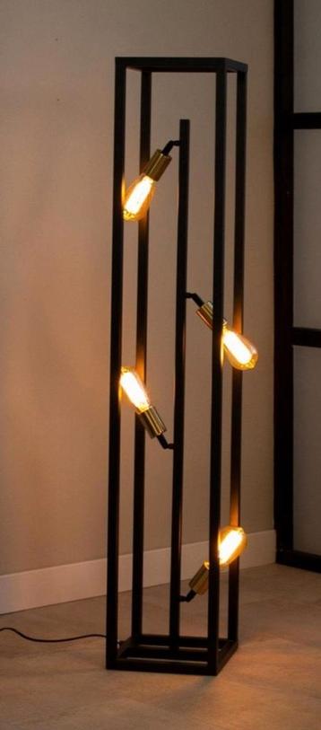 Moderne zwarte vloerlamp - Nieuw beschikbaar voor biedingen