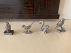 4 zilver miniaturen, Antiek en Kunst, Antiek | Goud en Zilver, Ophalen of Verzenden, Zilver