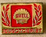 Drie Vintage Shell Speldjes, Verzamelen, Ophalen of Verzenden, Gebruikt, Merk, Speldje of Pin