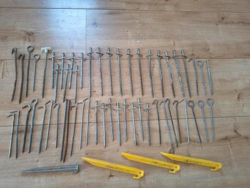 Grote set tentharingen! Haring tent gegalvaniseerd. Haringen, Caravans en Kamperen, Kampeergereedschap, Zo goed als nieuw, Ophalen of Verzenden
