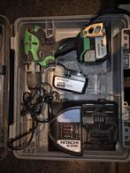 Hitachi accuboormachine te koop., Doe-het-zelf en Verbouw, Gereedschap | Boormachines, Ophalen of Verzenden, Gebruikt, Boor- en Schroefmachine