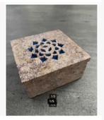 Serpetijn doosje bakje kistje bloem 8 x 8 x 4 cm, Minder dan 50 cm, 50 tot 100 cm, Ophalen of Verzenden, Zo goed als nieuw