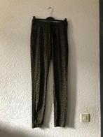 Maat S - broek van LIZ DEV - kaki - panther print, Overige kleuren, Ophalen of Verzenden, Zo goed als nieuw, Maat 36 (S)