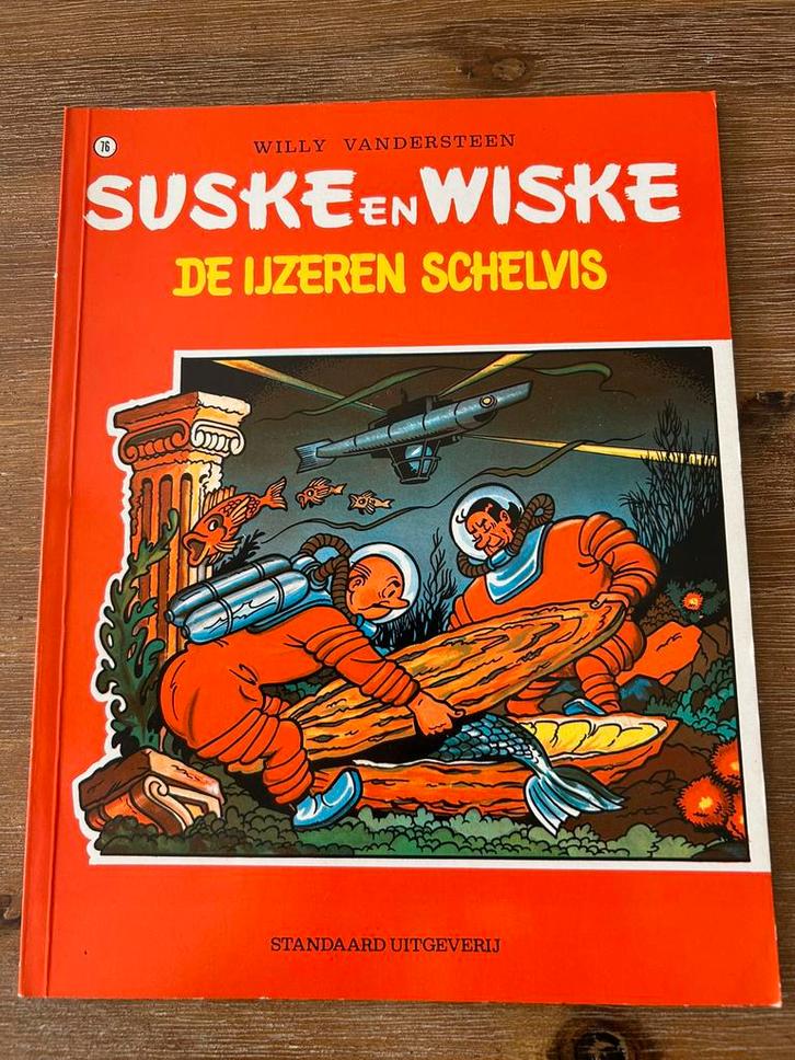 Suske en Wiske nr. 76 – De ijzeren schelvis (stripboek), Boeken, Stripboeken, Zo goed als nieuw, Eén stripboek, Ophalen of Verzenden