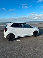 Kia Picanto GT-LINE AUTOMAAT 2025 Wit, Auto's, 4 stoelen, Wit, Origineel Nederlands, 19 km/l