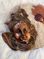 Messing shiva, Sieraden, Tassen en Uiterlijk, Broches, Ophalen of Verzenden, Zo goed als nieuw, Overige kleuren, Overige materialen