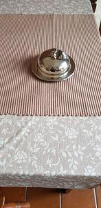 Verzilverde botervloot, Antiek en Kunst, Ophalen of Verzenden