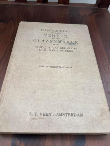 Oud boek: Verver en Glazenmaker beschikbaar voor biedingen