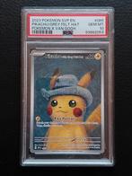 Pikachu x van Gogh psa10, Ophalen of Verzenden, Nieuw, Losse kaart