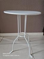 Metalen Tafeltje, Ophalen, Minder dan 45 cm, Minder dan 55 cm, Metaal of Aluminium