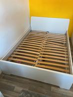 bed 200- 160, Ophalen, Gebruikt, Wit, Tweepersoons