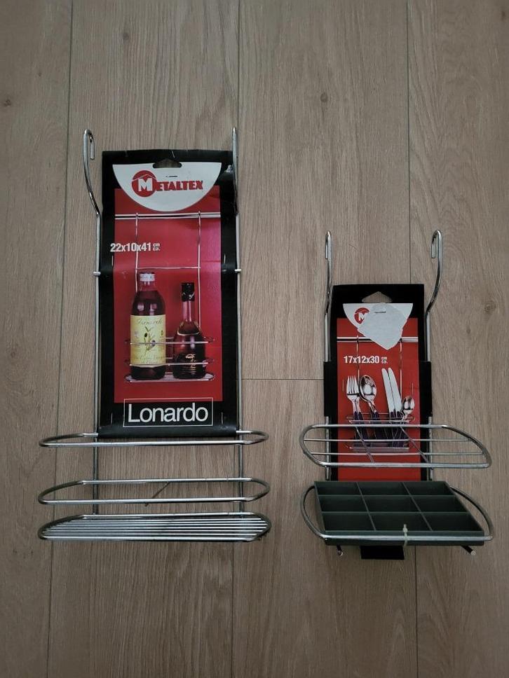 Metaltex 'Londardo' keuken organizer wand, nieuw, Huis en Inrichting, Keuken | Keukenbenodigdheden, Nieuw, Ophalen of Verzenden