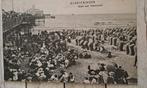 Oude Ansichtkaart Scheveningen Strand 1909, Verzamelen, Ansichtkaarten | Nederland, Ophalen of Verzenden, Voor 1920, Gelopen, Zuid-Holland