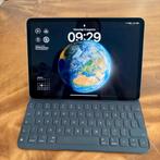 iPad Pro 11 (2018) 64GB Wi-Fi (Space Grey) + Smart Keyboard, Computers en Software, Apple iPads, Ophalen, Gebruikt, Apple iPad