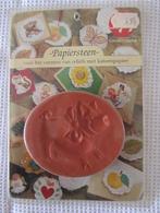 Papier steen varken om vormpjes met geperst papier te maken, Ophalen of Verzenden, Nieuw, Materiaal