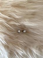 Zilveren steentjes knopjes oorbellen stekertjes, Overige materialen, Verzenden, Zo goed als nieuw, Knopjes of Stekers