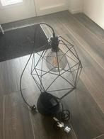 Moderne zwarte hanglamp, 25 tot 50 cm, Zwart, Ophalen of Verzenden, Zo goed als nieuw