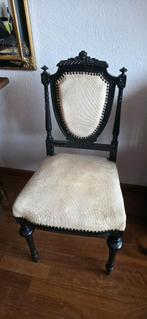 GRATIS Eetkamerstoelen (Franse stijl, Vintage, 3 stuks), Huis en Inrichting, Stoelen, Ophalen, Gebruikt, Drie, Wit