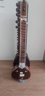 Prachtige Sitar in Hardcase – Ravi Shankar Stijl, Ophalen of Verzenden, Gebruikt, Overige typen