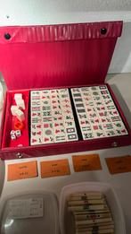 Chinese Mahjong spel compleet vintage spel, Verzenden, Zo goed als nieuw