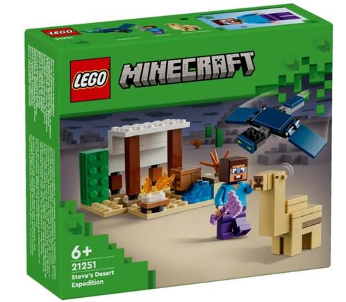 LEGO Minecraft Steve's woestijnexpeditie 21251|NEW|, Kinderen en Baby's, Speelgoed | Duplo en Lego, Nieuw, Lego, Complete set